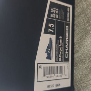 Mens Under Armour Charged Assert 9 sneakers